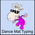 dance mat typing logo